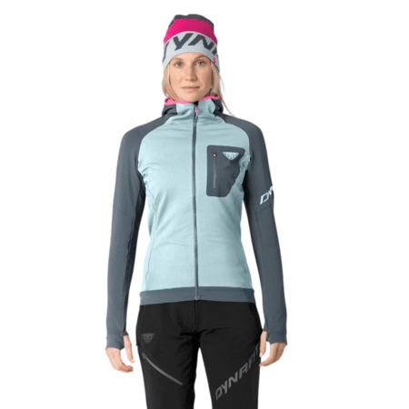 Bunda Dynafit Radical Polartec® Hooded Jacket Women Cloud Blue Bunda Dynafit Radical Polartec® Hooded Jacket Women Cloud Blue