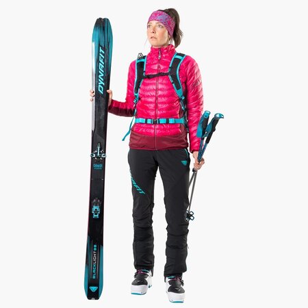 Dámska Bunda Dynafit TLT Light Insulation Jacket Flamingo