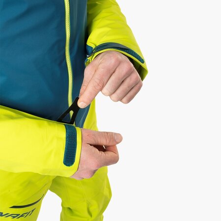 Pánska bunda Dynafit Radical Down RDS Hooded Jacket Lime Punch