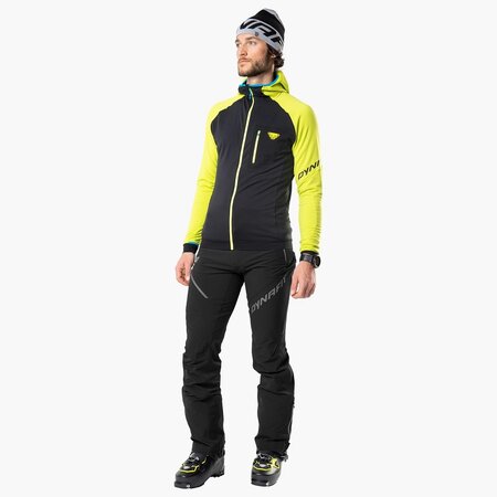 Pánska Bunda Dynafit Radical Polartec Hooded Jacket Lime Punch