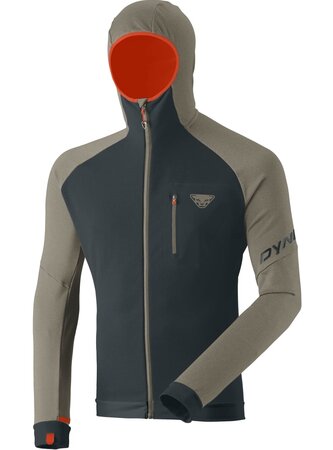 Pánska Bunda Dynafit Radical Polartec Hooded Jacket Rock khaki