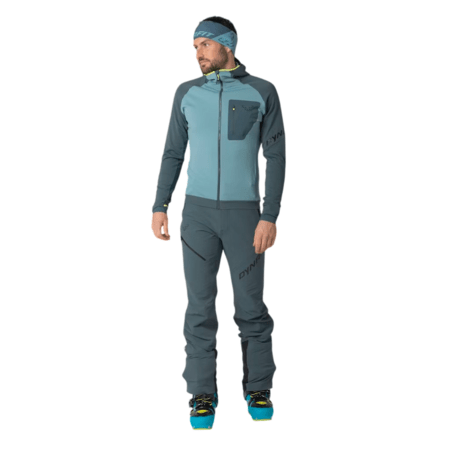 Zimná bunda Dynafit Radical Polartec® Hooded Jacket Men Smoke Blue