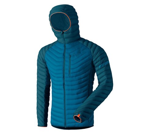 Pánska bunda Dynafit Radical Down RDS Hooded Jacket Petrol