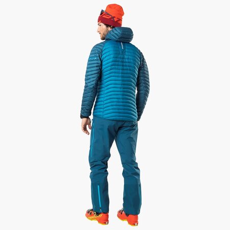 Pánska bunda Dynafit Radical Down RDS Hooded Jacket Petrol