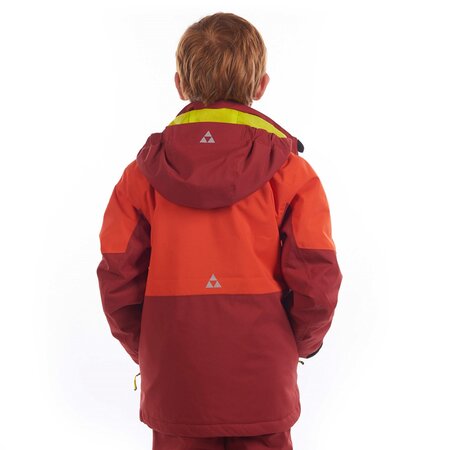 Zimná bunda Fischer Blansko Junior Jacket Tomato Red