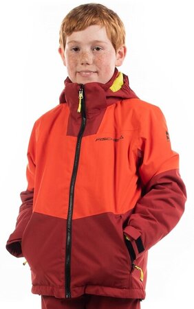 Zimná bunda Fischer Blansko Junior Jacket Tomato Red