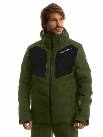 Lyžiarska bunda Fischer Anniversary Jacket Rifle Green