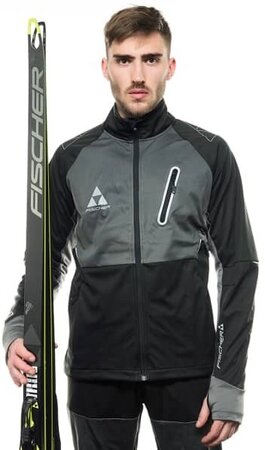 Bunda Fischer Asarna Softshell Jacket black/anthracite