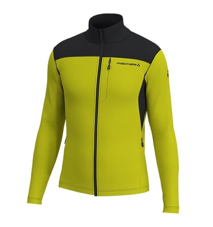 Mikina Fischer Flex Jacket Fischer Yellow/Black