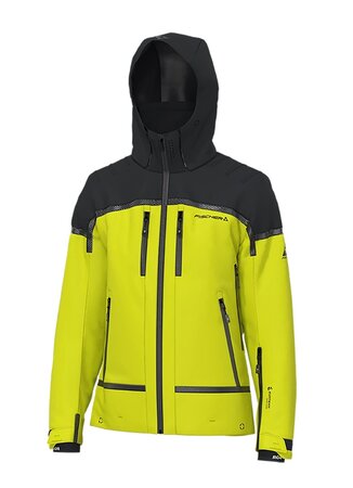 Lyžiarska bunda Fischer RC4 Jacket Fischer Yellow/Black
