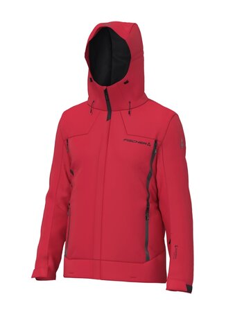 Lyžiarska bunda Fischer Rush Jacket Red
