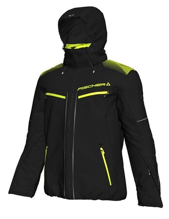 Lyžiarska bunda Fisher RC4 Jacket Man Black