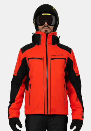 Lyžiarska bunda Fisher RC4 Jacket Man Red Tomato