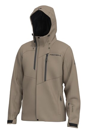 Lyžiarska bunda Fischer Ranger Jacket Cobblestone Beige