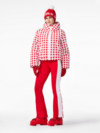 Lyžiarska bunda Goldbergh Olympe Ski Jacket Flame Lyžiarska bunda Goldbergh Olympe Ski Jacket Flame