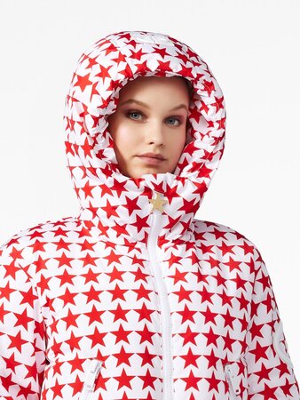 Lyžiarska bunda Goldbergh Olympe Ski Jacket Flame Lyžiarska bunda Goldbergh Olympe Ski Jacket Flame