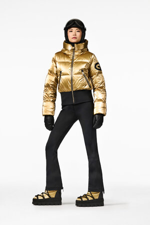 Lyžiarska bunda Goldbergh Bombardino Ski Jacket Rich Gold