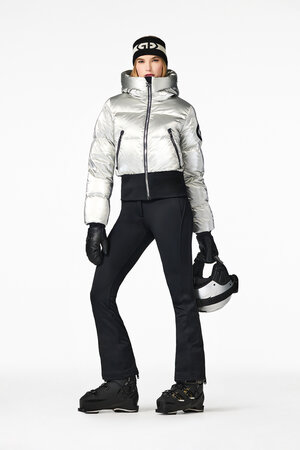Lyžiarska bunda Goldbergh Bombardino Ski Jacket Silver