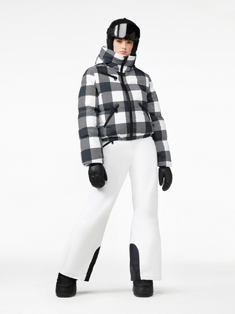 Lyžiarska bunda Goldbergh Cabin Ski Jacket Black/White