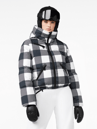 Lyžiarska bunda Goldbergh Cabin Ski Jacket Black/White