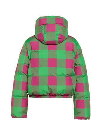 Lyžiarska bunda Goldbergh Cabin Ski Jacket Green/Pink