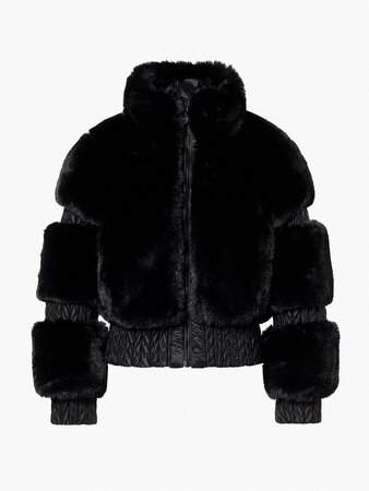 Lyžiarska bunda Goldbergh Furry Ski Jacket Black