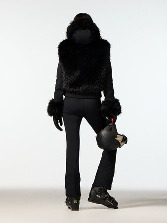 Lyžiarska bunda Goldbergh Furry Ski Jacket Black