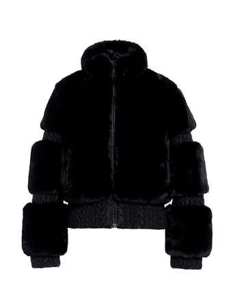 Lyžiarska bunda Goldbergh Furry Ski Jacket Black 24/25
