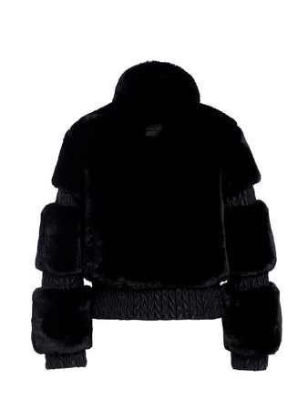 Lyžiarska bunda Goldbergh Furry Ski Jacket Black 24/25