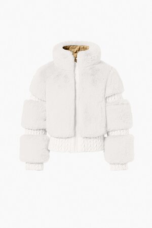 Lyžiarska bunda Goldbergh Furry Ski Jacket Snow White