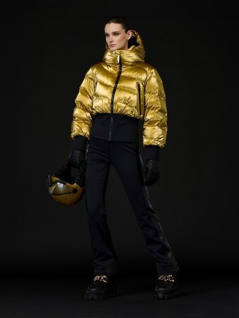 Bunda Goldbergh Fusilli Ski Jacket Rich Gold
