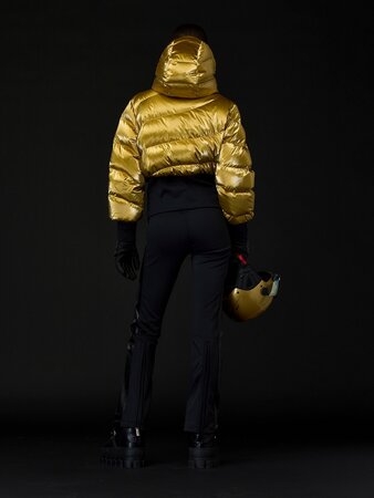 Bunda Goldbergh Fusilli Ski Jacket Rich Gold