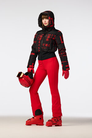 Lyžiarska bunda Goldbergh Gaito Ski Jacket Street Sign Black/Red