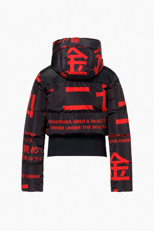 Lyžiarska bunda Goldbergh Gaito Ski Jacket Street Sign Black/Red