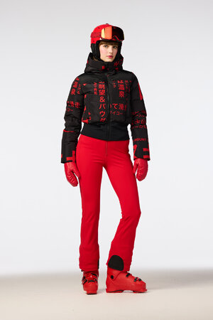 Lyžiarska bunda Goldbergh Gaito Ski Jacket Street Sign Black/Red