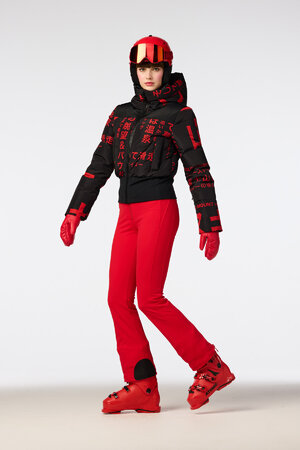 Lyžiarska bunda Goldbergh Gaito Ski Jacket Street Sign Black/Red