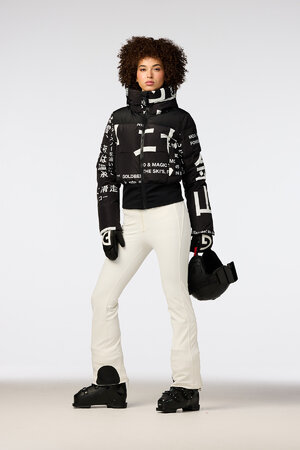 Lyžiarska bunda Goldbergh Gaito Ski Jacket Street Sign Black/White