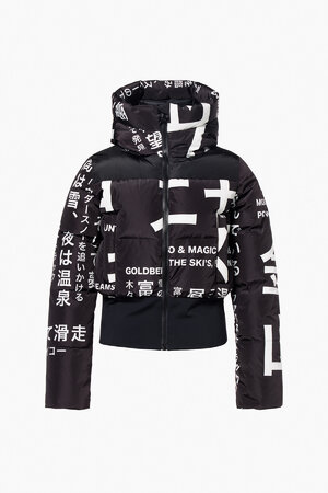 Lyžiarska bunda Goldbergh Gaito Ski Jacket Street Sign Black/White