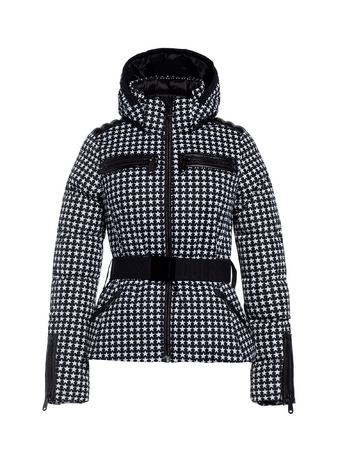 Lyžiarska bunda Goldbergh Galaxy Ski Jacket Black/White