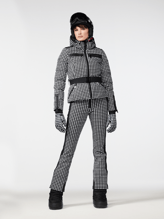 Lyžiarska bunda Goldbergh Galaxy Ski Jacket Black/White