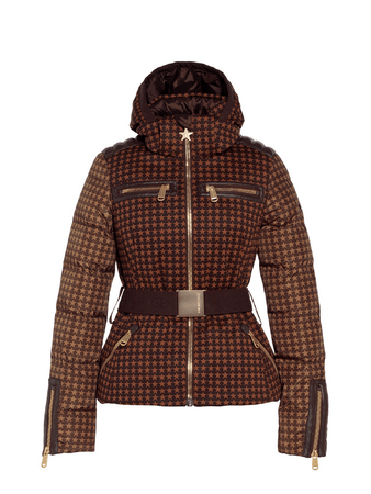Lyžiarska bunda Goldbergh Galaxy Ski Jacket Dark Brown