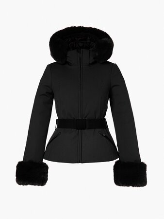 Bunda Goldbergh Giselle Faux Border Ski Jacket Black Bunda Goldbergh Giselle Faux Border Ski Jacket Black
