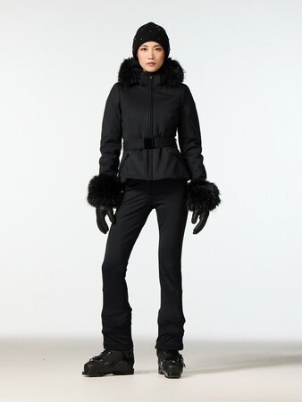 Bunda Goldbergh Giselle Ski Jacket Faux Black