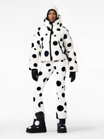 Bunda Goldbergh Grand Ski Jacket Dot Cream Bunda Goldbergh Grand Ski Jacket Dot Cream