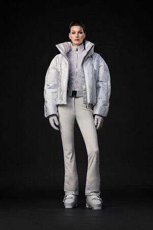 Lyžiarska bunda Goldbergh Hanu Ski Jacket Cherry Blossom Birch Grey