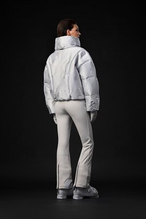Lyžiarska bunda Goldbergh Hanu Ski Jacket Cherry Blossom Birch Grey