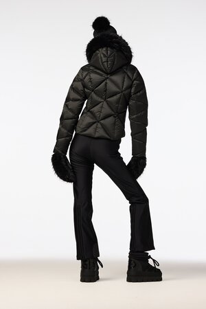 Lyžiarska bunda Goldbergh Harumi Ski Jacket Faux Border Black