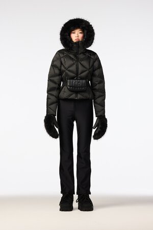 Lyžiarska bunda Goldbergh Harumi Ski Jacket Faux Border Black