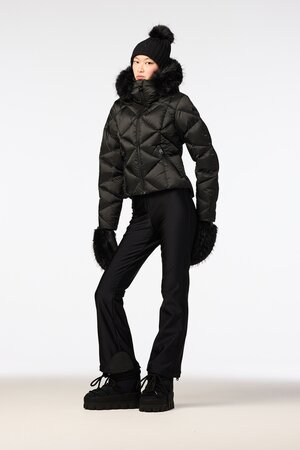 Lyžiarska bunda Goldbergh Harumi Ski Jacket Faux Border Black