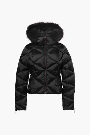 Lyžiarska bunda Goldbergh Harumi Ski Jacket Faux Border Black